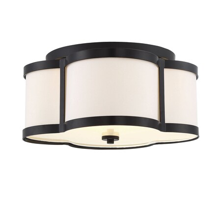 Savoy House Lacey 3 Light Bronze Semi Flush 6-2706-3-44